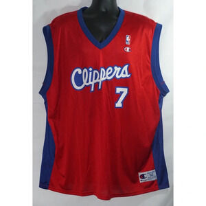 Champion Lamar Odom Vintage Clippers Jersey Sz XXL